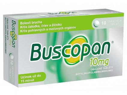 Lekáreň Adonai Buscopan 10 mg | 10 tbl