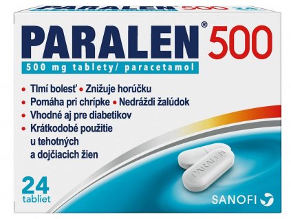 Lekáreň Adonai PARALEN 500 mg | 24 tbl