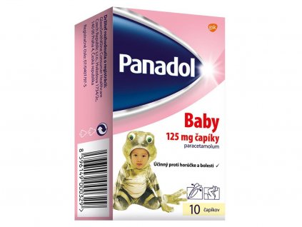 Lekáreň Adonai Panadol Baby 125 mg | 10 čapíkov