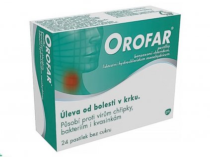 Lekáreň Adonai OROFAR pastilky | 24 ks