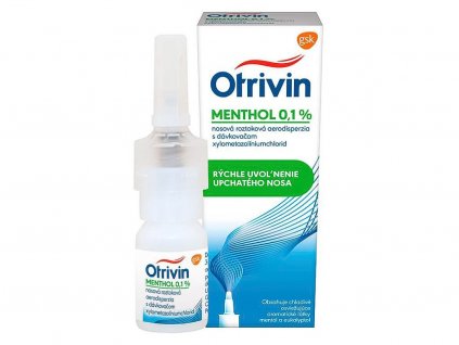 Lekáreň Adonai Otrivin Menthol 0,1% sprej | 10 ml