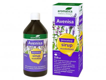 Aromatica AVENISA Skorocelový sirup viaczložkový 210 ml