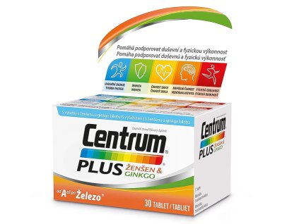 Centrum PLUS ŽENŠEN & GINKGO 30 ks