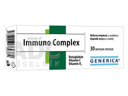 23890 generica immuno complex pastilky 30ks