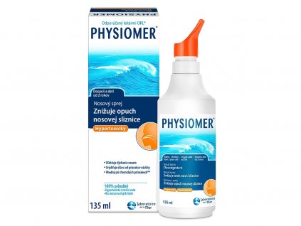 PHYSIOMER Nosový sprej Hypertonický 135 ml