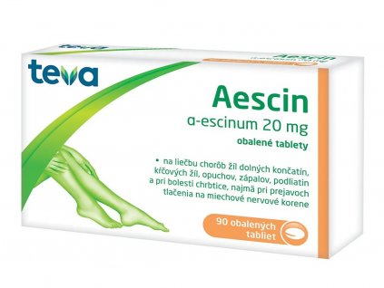 Lekáreň Adonai Aescin teva 20 mg | 90 tbl