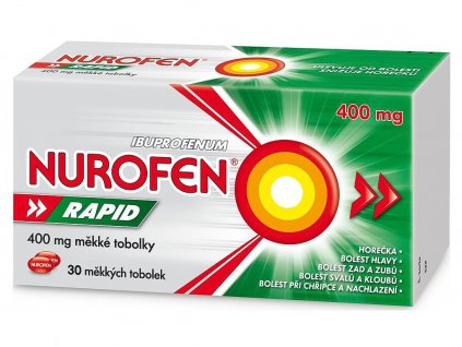 Lekáreň Adonai NUROFEN Rapid 400 mg | 30 cps