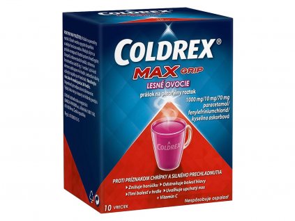 COLDREX MaxGrip LESNÉ OVOCIE 10 ks