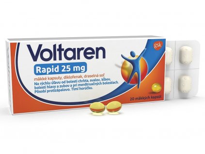 Lekáreň Adonai Voltaren Rapid 25 mg | 20 cps