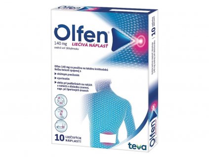 Lekáreň Adonai Olfen 140 mg | 10 liečivých náplastí