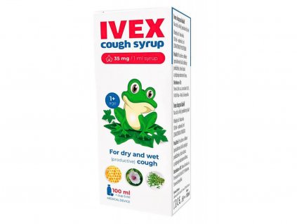 IVEX sirup na suchý a vlhký kašeľ 100 ml