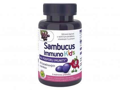 Lekáreň Adonai Sambucus Immuno Kids | 60 ks