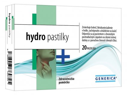 Lekáreň Adonai Generica Hydro pastilky | 20 ks