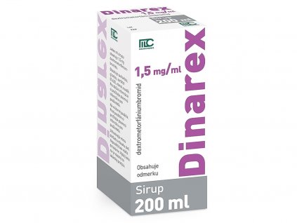 Dinarex 1,5 mg ml sirup 200 ml