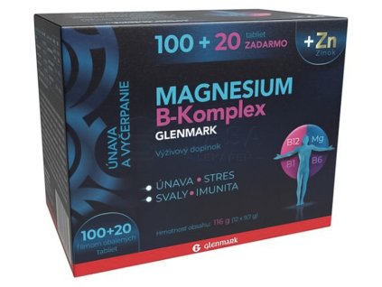 lekaren adonai magnesium bkomplex glenmark 100+20tbl