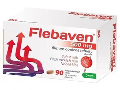 Flebaven 500 mg 90 tbl