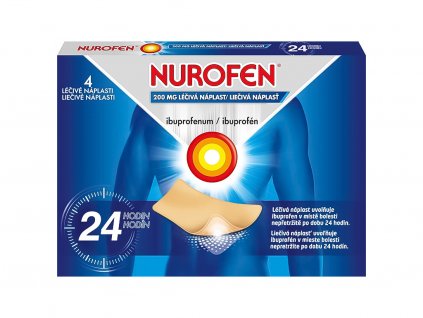 Lekáreň Adonai NUROFEN 200 mg liečivá náplasť | 4 ks