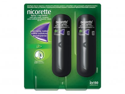 lekaren adonai nicorette spray 2 x 150 dávok