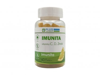 Lekáreň Adonai PLUS LEKÁREŇ Imunita - vitamíny C, D, Zinok želé 75 g | 60 ks