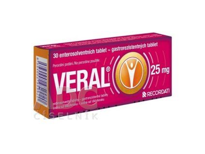 veral 25mg tbl