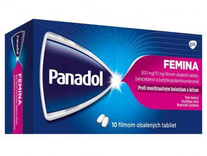 Lekáreň Adonai Panadol FEMINA 500 mg | 10 tbl