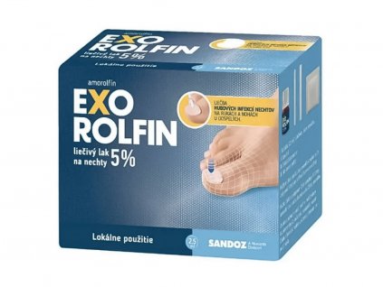 Lekáreň Adonai EXOROLFIN liečivý lak na nechty 5 % | 2,5 ml
