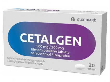 Lekáreň Adonai CETALGEN 500 mg/200 mg | 20 tbl