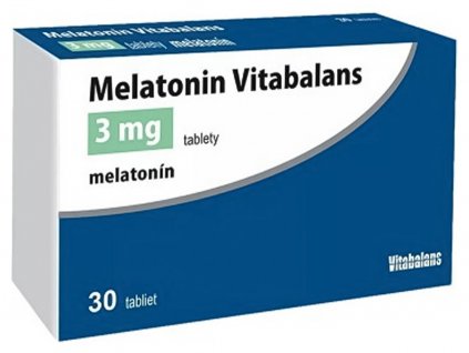 Melatonin Vitabalans 3 mg tablety 30 ks