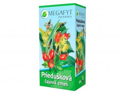 MEGAFYT Priedušková čajová zmes 20x 1,5 g