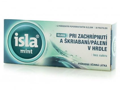 Lekáreň Adonai ISLA mint pastilky | 30 ks