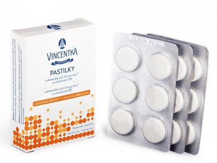 Lekáreň Adonai VINCENTKA ovocné pastilky | 18 ks