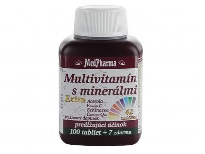 lekaren adonai medpharma multivitamin s mineral. extra 42 zloziek 107 tbl