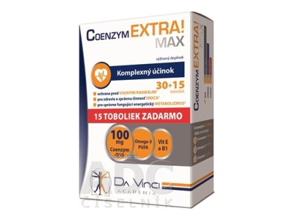 541 coenzym extra max 100mg da vinci