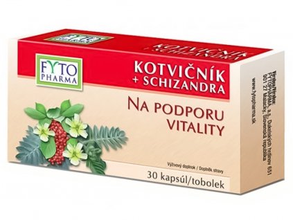 FYTO KOTVIČNÍK + SCHIZANDRA 30tbl