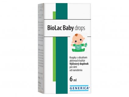 GENERICA BioLac Baby kvapky