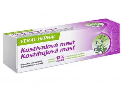 Lekáreň Adonai VERAL HERBAL Kostihojová masť | 100 ml