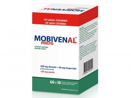 Lekáreň ADONAI MOBIVENAL micro 60 + 10