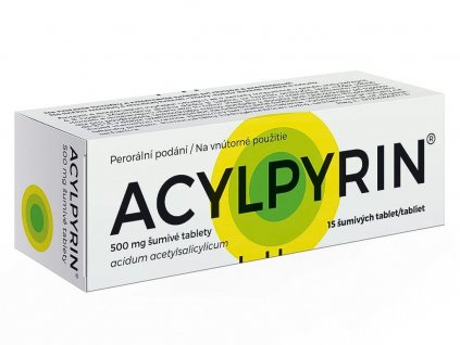 Lekáreň Adonai ACYLPYRIN 500 mg | 15 šumivých tabliet