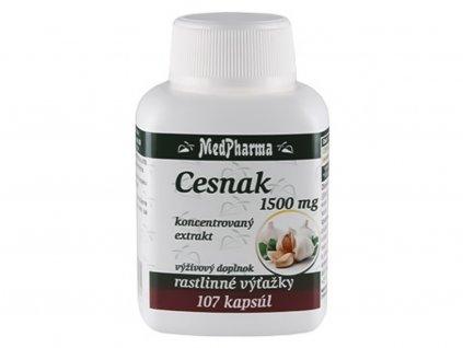 lekaren adonai medpharma cesnak 1500mg 107cps