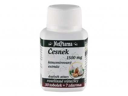 Lekáreň Adonai MedPharma CESNAK 1500 mg | 37 cps