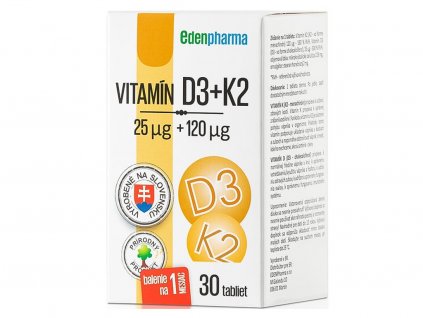 lekaren adonai edenpharma vitamin D3+K2 30tbl