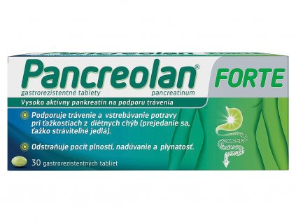 Pancreolan FORTE 220 mg 30 tbl