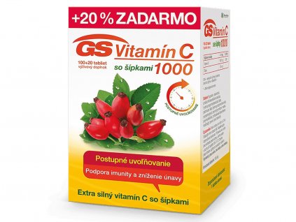 Lekaren ADONAI GS Vitamín C 1000 so šípkami