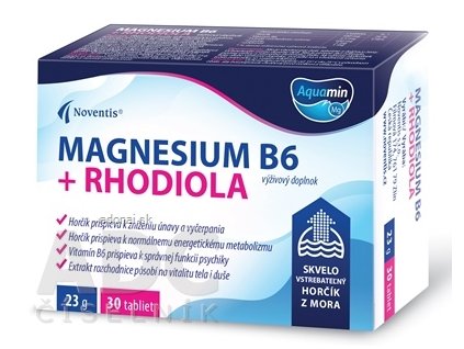 9493 noventis magnesium b6 rhodiola 30 tbl