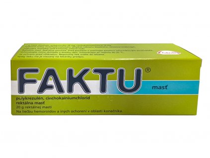 FAKTU rektalna mast 20 g