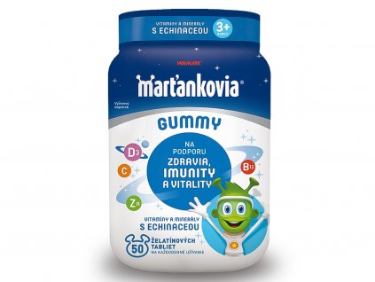 WALMARK Marťankovia Gummy Vitamíny s Echinaceou 50 tbl