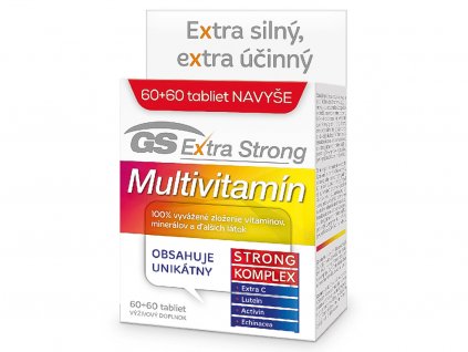 GS Extra Strong Multivitamín 120 tbl