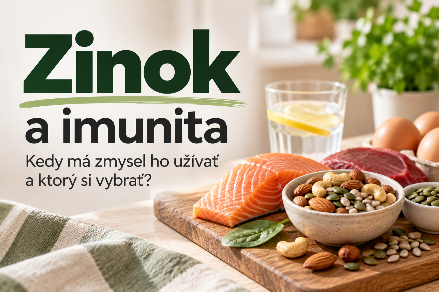 Zinok a imunita: Kedy má zmysel ho užívať, ako ho dávkovať a na čo si dať pozor?