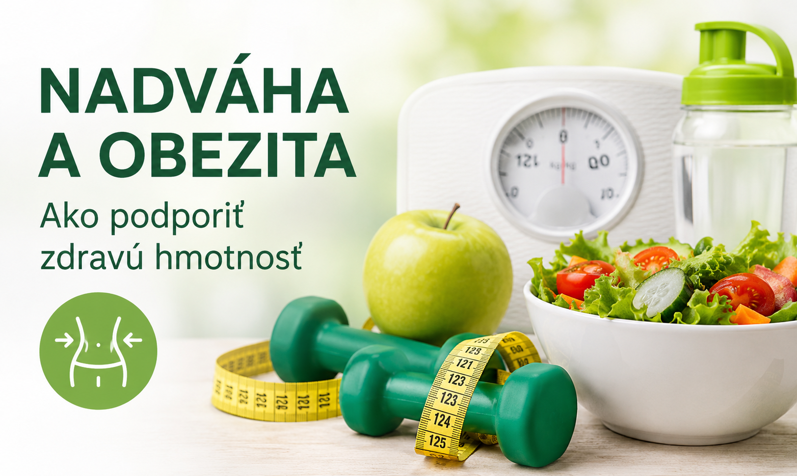Nadváha a obezita: Ako podporiť zdravú telesnú hmotnosť