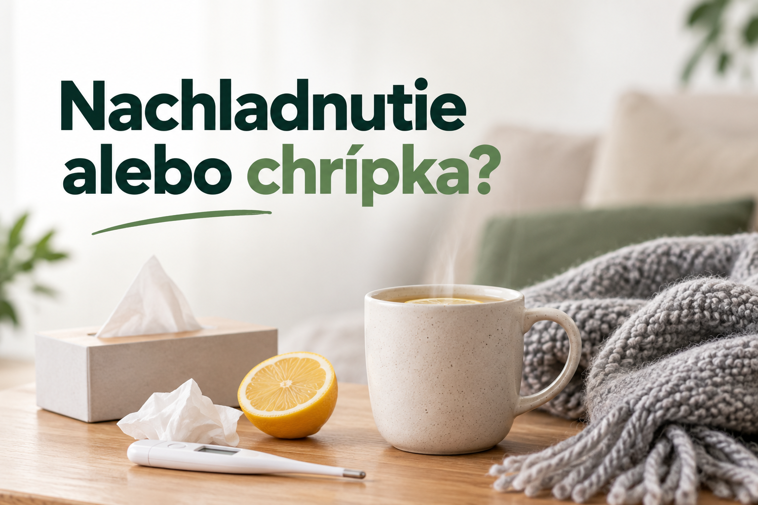 Nachladnutie alebo chrípka? Ako ich rozlíšiť a čo robiť pri prvých príznakoch